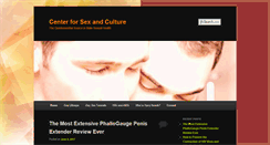 Desktop Screenshot of centerforsexandculture.com