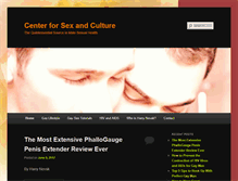 Tablet Screenshot of centerforsexandculture.com